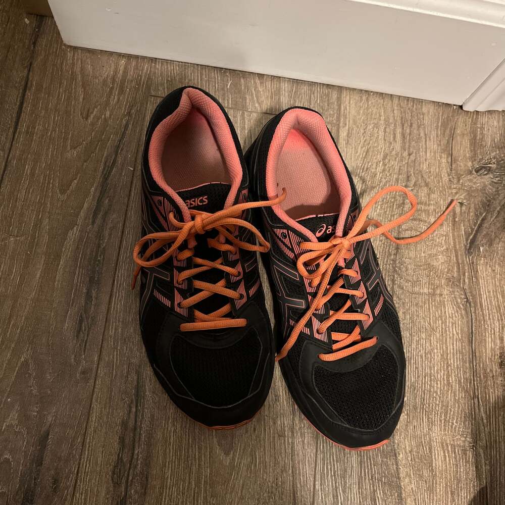 ASICS Women's Gel-Contend 4 Running Shoes Black/Peach 10 1/2